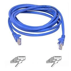 Ethernet Cables Belkin A3L791-15-BLU-S 15' CAT-5e Snagless Patch Cable, Blue119