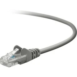 Ethernet Cables Belkin® A3L791 Cat5E 25' RJ45 M/M Patch Snagless Cable; Gray