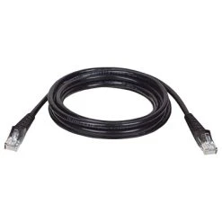 Ethernet Cables Tripp Lite N001-100-BK 100' CAT-5e Snagless Patch Cable, Black
