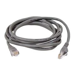Ethernet Cables Belkin A3L781-07 7' CAT-5e Patch Cable, Gray