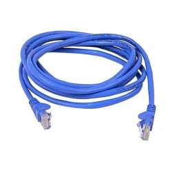 Ethernet Cables Belkin A3L791-75-BLU-S 75' CAT-5e Snagless Patch Cable; Blue