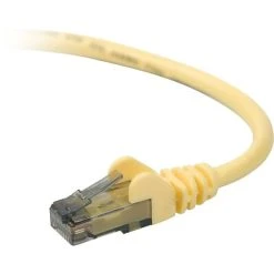 Ethernet Cables Belkin™ 2' RJ45M/RJ45M CAT6 Snagless Patch Cable; Yellow