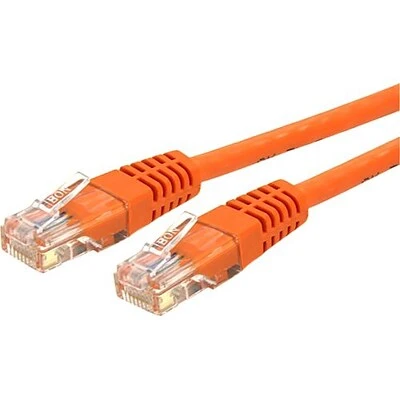 Ethernet Cables Startech 50' Cat6 UTP Patch Cable; Orange 3 Ethernet Cables Startech 50' Cat6 UTP Patch Cable; Orange