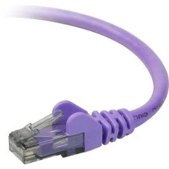 Ethernet Cables Belkin A3L980-05-PUR-S 5' CAT-6 RJ-45 Snagless Patch Cable, Purple98
