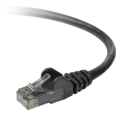 Ethernet Cables Belkin™ 8' 900 Series Cat6 RJ45/RJ45 Snagless Duplex Patch Cable; Black 3 Ethernet Cables Belkin™ 8' 900 Series Cat6 RJ45/RJ45 Snagless Duplex Patch Cable; Black