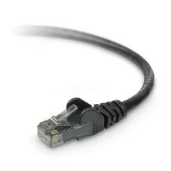 Ethernet Cables Belkin™ 6' Cat6 RJ45/RJ45 Snagless Duplex Patch Cable; Black