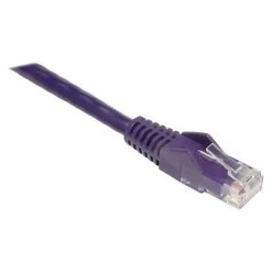 Ethernet Cables Tripp Lite 7' Cat6 RJ45/RJ45 Snagless Molded Patch Cable; Purple