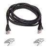 Ethernet Cables Belkin™ 7' Cat6 RJ45/RJ45 Snagless Duplex Patch Cable; Black