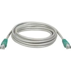 Ethernet Cables Tripp Lite 7' RJ45/RJ45 Cat5e Molded Cross Over Cable; Gray