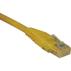 Ethernet Cables Tripp Lite 3' Cat5e RJ45/RJ45 Patch Cable; Yellow