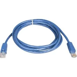 Ethernet Cables Tripp Lite 5' Cat5e RJ45/RJ45 Patch Cable; Blue