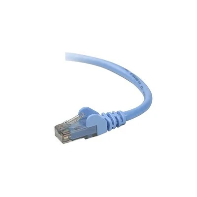 Ethernet Cables Belkin™ 25' Cat6 RJ45/RJ45 Snagless Duplex Patch Cable; Blue 3 Ethernet Cables Belkin™ 25' Cat6 RJ45/RJ45 Snagless Duplex Patch Cable; Blue