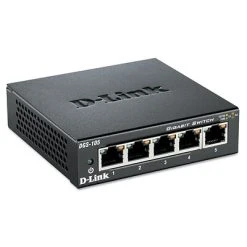 D-Link Ethernet Switches 5-Port Gigabit Ethernet Switch, Unmanaged