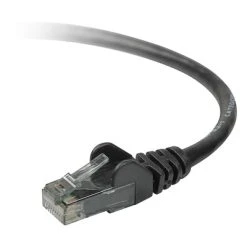 Ethernet Cables Belkin™ 50' RJ-45 Male/Male Cat6 Snagless Network Patch Cable; Black