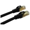 Ethernet Cables QVS® 100' RJ-45 Male/Male Cat7 Flexible Molded Patch Cord; Black 2 Ethernet Cables QVS® 100' RJ-45 Male/Male Cat7 Flexible Molded Patch Cord; Black -Linksys shop m000935596 s7