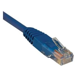 Ethernet Cables Tripp Lite® 2' Cat5e RJ45 Male/Male UTP Patch Cable; Blue