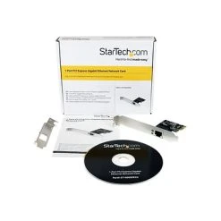 Network Adapters Startech ST1000SPEX2 Gigabit Network Server Adapter NIC Card