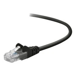 Ethernet Cables Belkin A3L791-05-BLK-S 5' CAT-5e Snagless Patch Cable; Black