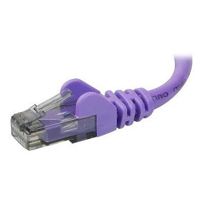 Ethernet Cables Belkin A3L980-07-PUR-S 7' RJ-45 Male/Male Cat6 Snagless Patch Cable, Purple 4 Ethernet Cables Belkin A3L980-07-PUR-S 7' RJ-45 Male/Male Cat6 Snagless Patch Cable, Purple - Image 2