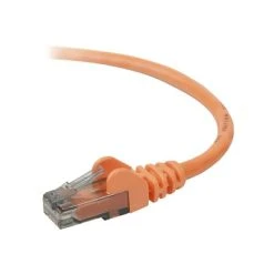 Ethernet Cables Belkin A3L980-05-ORG-S 5' RJ-45 Male/Male Cat6 Snagless Patch Cable, Orange