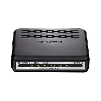 Ethernet Switches D-Link® GO-SW-5G Unmanaged Gigabit Ethernet Switch, 5 Ports29 3 Ethernet Switches D-Link® GO-SW-5G Unmanaged Gigabit Ethernet Switch, 5 Ports29