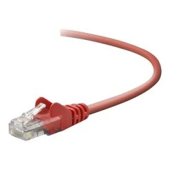 Ethernet Cables Belkin A3L791-15-RED-S 15' CAT-5e Snagless Patch Cable; Red