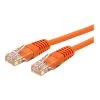 Ethernet Cables StarTech® 20' Cat 6 Molded RJ-45 Male/Male Patch Cable; Orange 2 Ethernet Cables StarTech® 20' Cat 6 Molded RJ-45 Male/Male Patch Cable; Orange -Linksys shop m001391641 s7