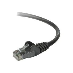 Ethernet Cables Belkin A3L980-05-BLK-S 5' RJ-45 Male/Male Cat6 Snagless Patch Cable; Black