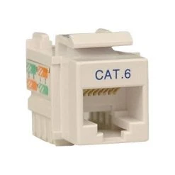 Couplers & Connectors Tripp Lite Cat6/Cat5e 110 Style Punch Down Keystone Jack, White51
