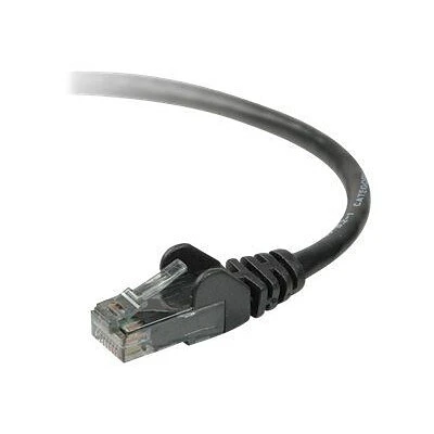Ethernet Cables Belkin A3L980-10-BLK-S 10' CAT-6 RJ-45 Snagless Duplex Patch Cable, Black1 4 Ethernet Cables Belkin A3L980-10-BLK-S 10' CAT-6 RJ-45 Snagless Duplex Patch Cable, Black1 - Image 2