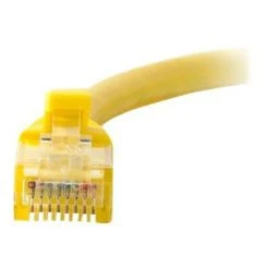 C2G Cables To Go Ethernet Cables C2G Cat5e Snagless Unshielded (UTP) Network Patch Cable Patch Cable 12 Ft Yellow