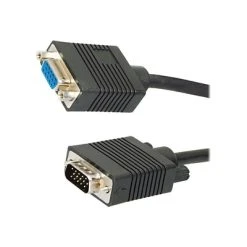 Ethernet Switches 4XEM™ 50' High Resolution Coax VGA Male/Female Extension Cable; Black