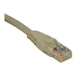Ethernet Cables Tripp Lite N002-004-GY 4' CAT-5e RJ-45 Molded Patch Cable, Gray