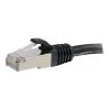 C2G Cables To Go Ethernet Cables C2G 20ft Cat6 Snagless Shielded (STP) Ethernet Network Patch Cable Black Patch Cable 20 Ft Black -Linksys shop m001398214 s7
