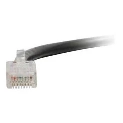 C2G Cables To Go Ethernet Cables C2G Cat5E Non-Booted Unshielded (Utp) Network Patch Cable, Patch Cable, 1 Ft, Black