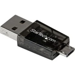 Network Adapters Startech Micro SD To Micro USB/USB OTG Adapter Card Reader For Android Devices