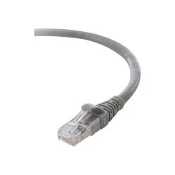 Ethernet Cables Belkin® 14' Molded Snagless RJ-45 Male/Male Patch Cable, Gray