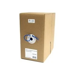 Ethernet Cables StarTech® 1000' Bulk Roll CMR Cat 5e Solid UTP Cable; Blue