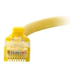 C2G Cables To Go Ethernet Cables C2G 27193 10' RJ-45 Male/Male Cat6 Snagless Unshielded Ethernet Network Patch Cable, Yellow