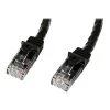 Ethernet Cables StarTech® 35' Cat 6 Snagless RJ-45 Male/Male Patch Cable; Black 2 Ethernet Cables StarTech® 35' Cat 6 Snagless RJ-45 Male/Male Patch Cable; Black -Linksys shop m002258499 s7