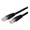 Ethernet Cables StarTech® 100' Cat 6 Molded RJ-45 Male/Male Patch Cable; Black