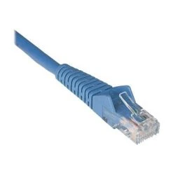 Ethernet Cables Tripp Lite N201 5' Cat 6 Gigabit Snagless Molded RJ-45 Male/Male Patch Cable; Blue, 50/Pack