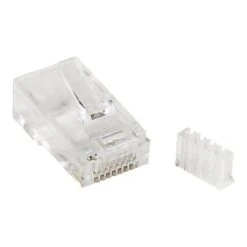 Ethernet Cables StarTech® Cat 6 RJ45 Solid Wire Modular Inline Coupler; Clear