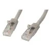 Ethernet Cables StarTech N6PATCH10GR Cat6 Patch Cable With Snagless RJ45 Connectors; 10ft, Gray -Linksys shop m002258532 s7
