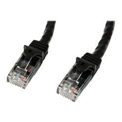 Ethernet Cables StarTech® 15' Cat 6 Snagless RJ-45 Male/Male Patch Cable; Black