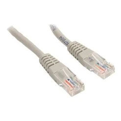 Ethernet Cables Startech® 50' Cat 5e Molded RJ-45 Male/Male Patch Cable, Gray