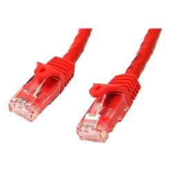 Ethernet Cables StarTech® 50' Cat 6 Snagless RJ-45 Male/Male Patch Cable; Red