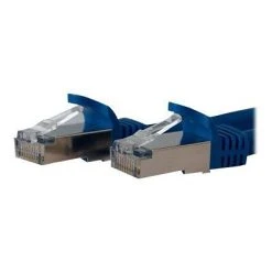Ethernet Cables StarTech® 10' Cat 6a Shielded Snagless RJ-45 Male/Male Patch Cable; Blue