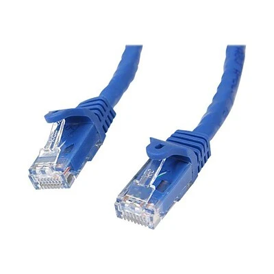 Ethernet Cables StarTech® 25' Cat 6 Snagless RJ-45 Male/Male Patch Cable; Blue 4 Ethernet Cables StarTech® 25' Cat 6 Snagless RJ-45 Male/Male Patch Cable; Blue - Image 2