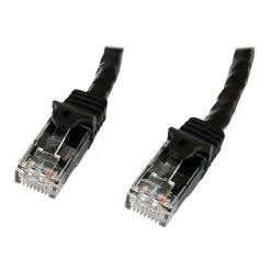 Ethernet Cables StarTech 25' Cat 6 Snagless RJ-45 Male/Male Patch Cable, Black